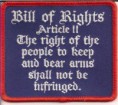 BILL OF RIGHTS ARTICLE 2 THE RIGHT OF THE PEOPLE TO KEEP AND BEAR ARMS SHALL NOT BE INFRINGED 